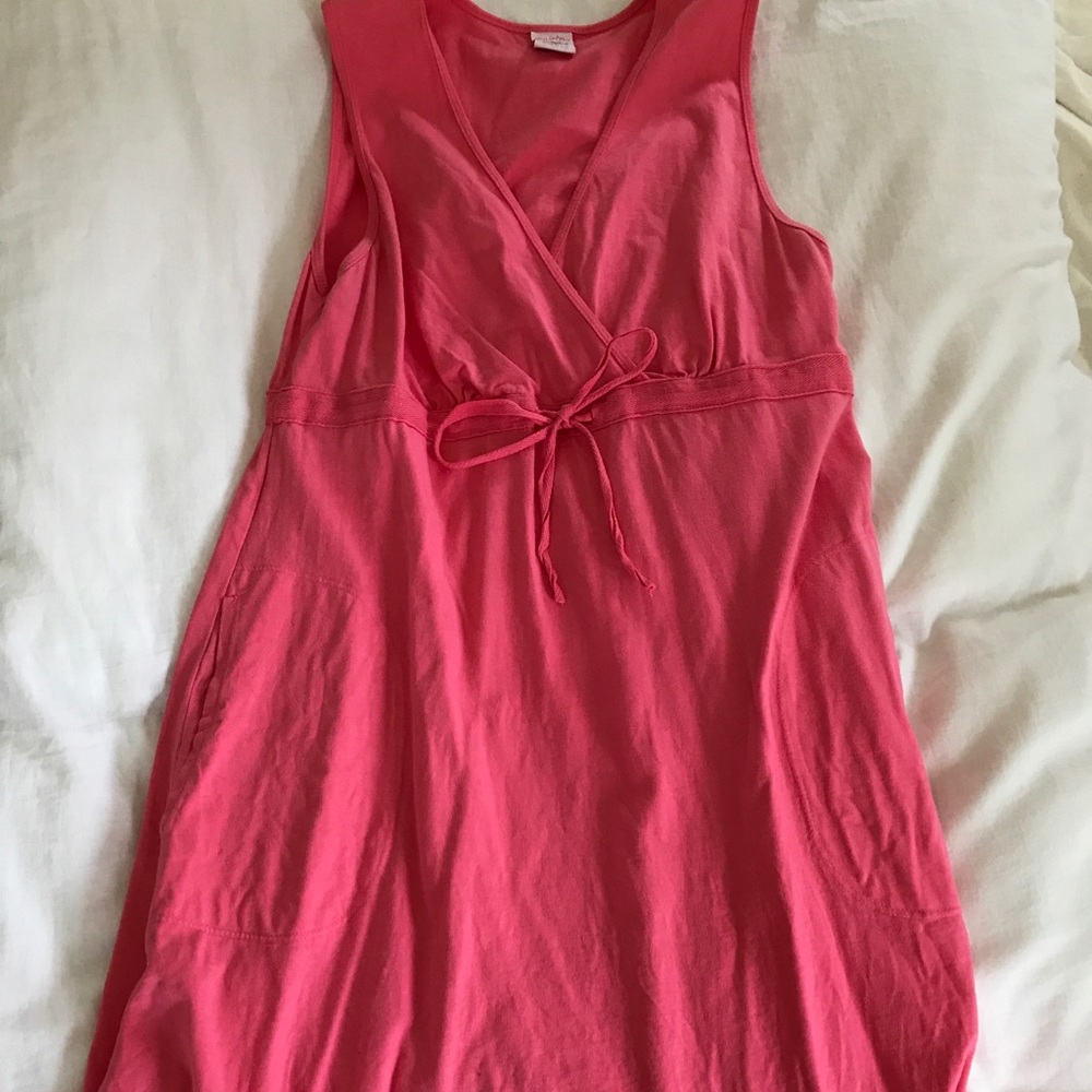 I can Too pink dress
